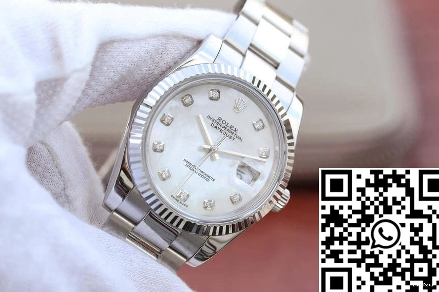 Rolex Mother-Of-Pearl Datejust EW Dial M126334-0019 Factory 0110